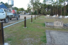 Galvanized pipe & post fencing - CI-W02