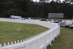 Colonial paling fencing - Cricket Oval - CI-W04