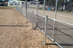 Security fence and 80 nb bollard - CI-S49