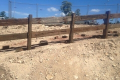 Railway Sleepers Post and Rail - FF22