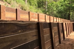 Hardwood Retaining Wall - LA101