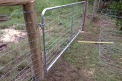 Steel framed farm gate - LA-S18