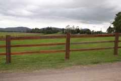 Post & 3 rail fencing - LA-W15