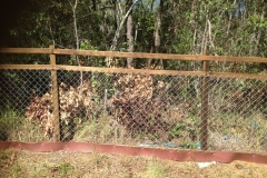 1.5 m hardwood and wire fencing - LA-W86