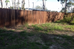 Double lapped hardwood fencing - RD-W38